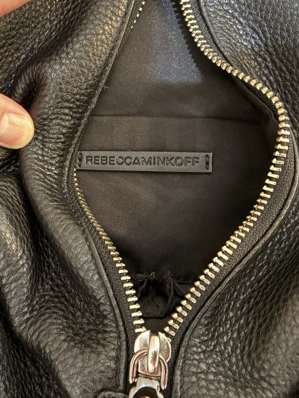 Rebecca Minkoff pebbled leather mini- backpack - Picture 3 of 3